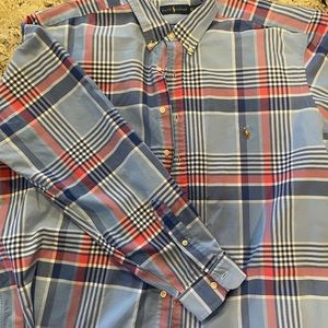 Men’s XXL Tall Polo Button Down